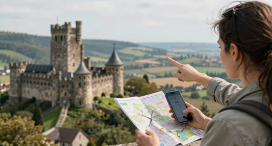 Map Of The World's Great Castles And Fortresses