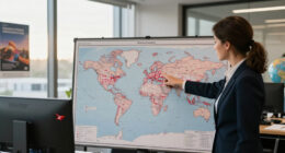 Qantas Surges In Global Coverage