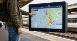 Real-time Map Of Great Britain's Rail Network