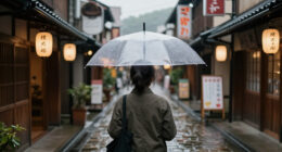 This Is Something You Can Only Experience In Japan When It Rains.