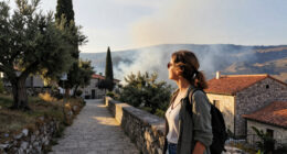 Wildfires Threaten Homes Across Sicily, Italy