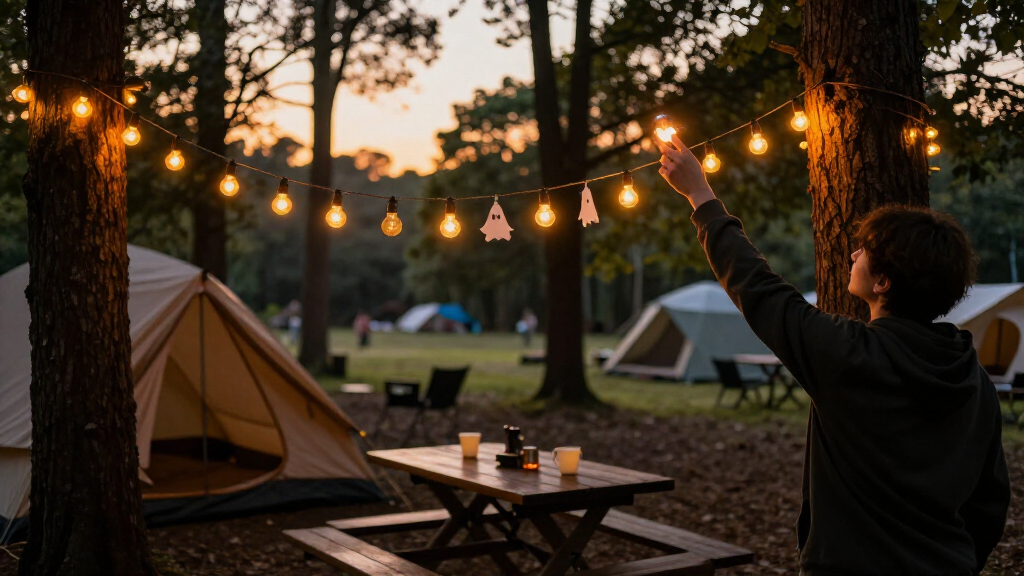 Spooky Outdoor String Lights: A Halloween Guide